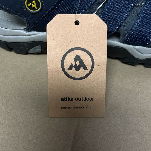 Atika Men’s Size 7 Outdoor Trail Hiking Fishing Waterproof Closed Toe Sandals